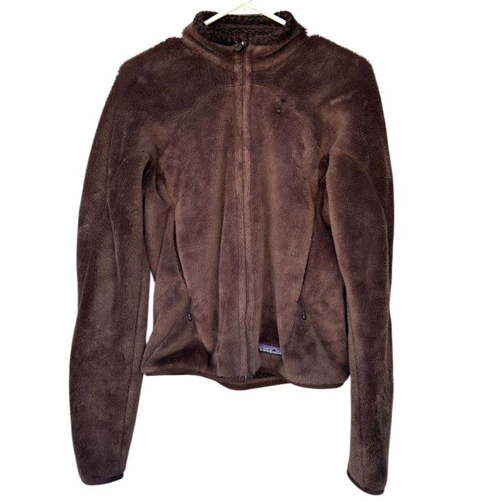 Patagonia Full Zip R4 Regulator Fleece Jacket - Chocolate Brown - Size Small